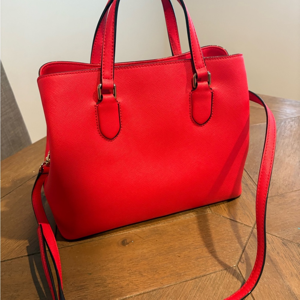 Kate Spade Vibrant Red Satchel - Picture 2 of 6